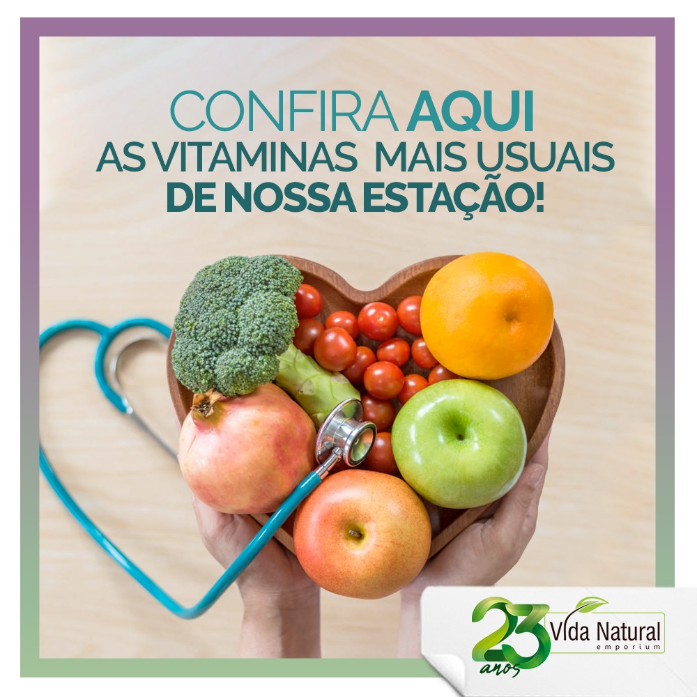 Confira aqui as vitaminas mais usuais de nossa estação!