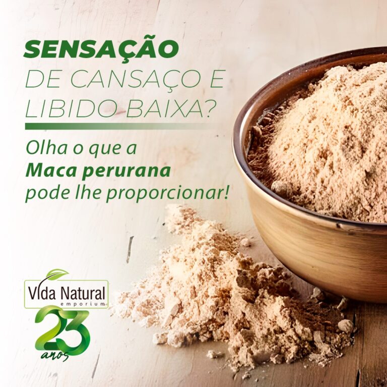 Sensação de cansaço e libido baixa? Olha o que a Maca peruana pode lhe proporcionar!