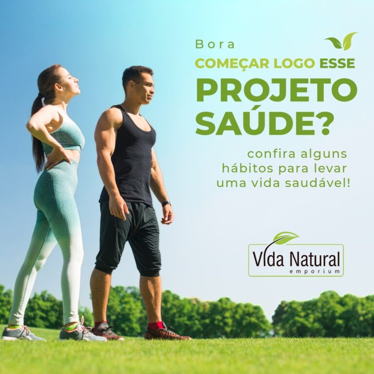 Bora começar logo esse projeto saúde? Confira alguns hábitos para levar uma vida saudável!