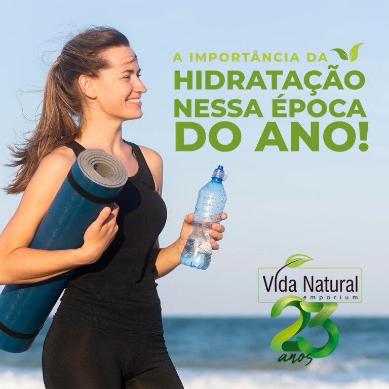 A importância da hidratação nessa época do ano!