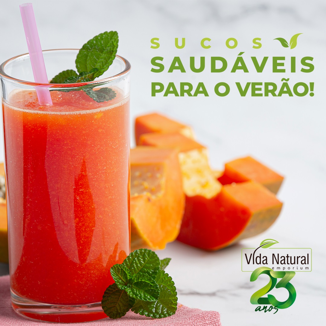 Sucos saudáveis para o verão! Confira!