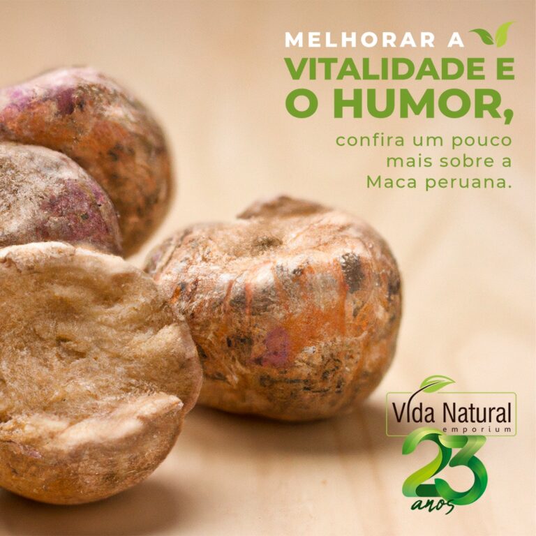 Melhorar a vitabilidade e o humor, confira um pouco mais sobre a Maca Peruana